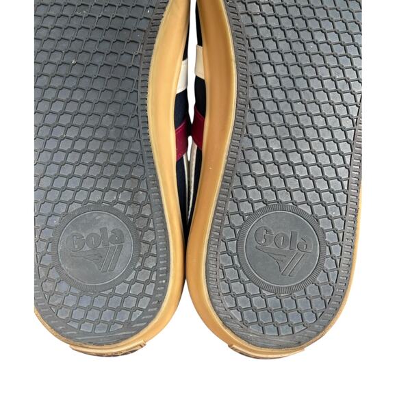 Gola Varsity Sneaker Trainer  | Mens 10, Navy / Gum  CMA331 EUC - Picture 9 of 14